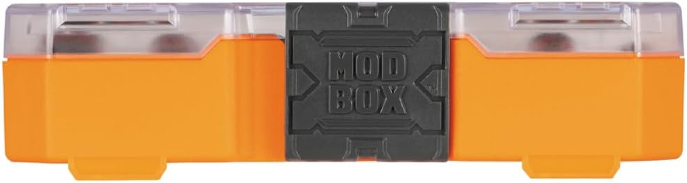 Klein Tools 65213HEX Knurled Hex Bit SAE Socket Set, 1/4, 3/8 and 1/2-Inch Drives, Premium Cr-V Steel, SAE Sizes 5/64 to 9/16-Inch, MODbox Case, 13-Piece - Image 2