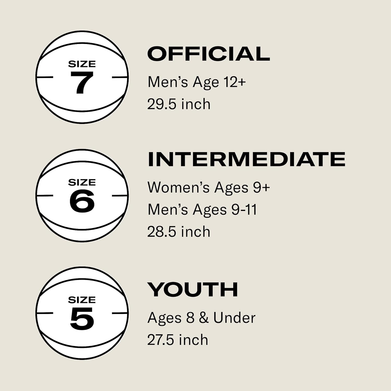 WILSON Evolution Indoor Game Basketballs - Size 5, Size 6 and Size 7 - Image 3