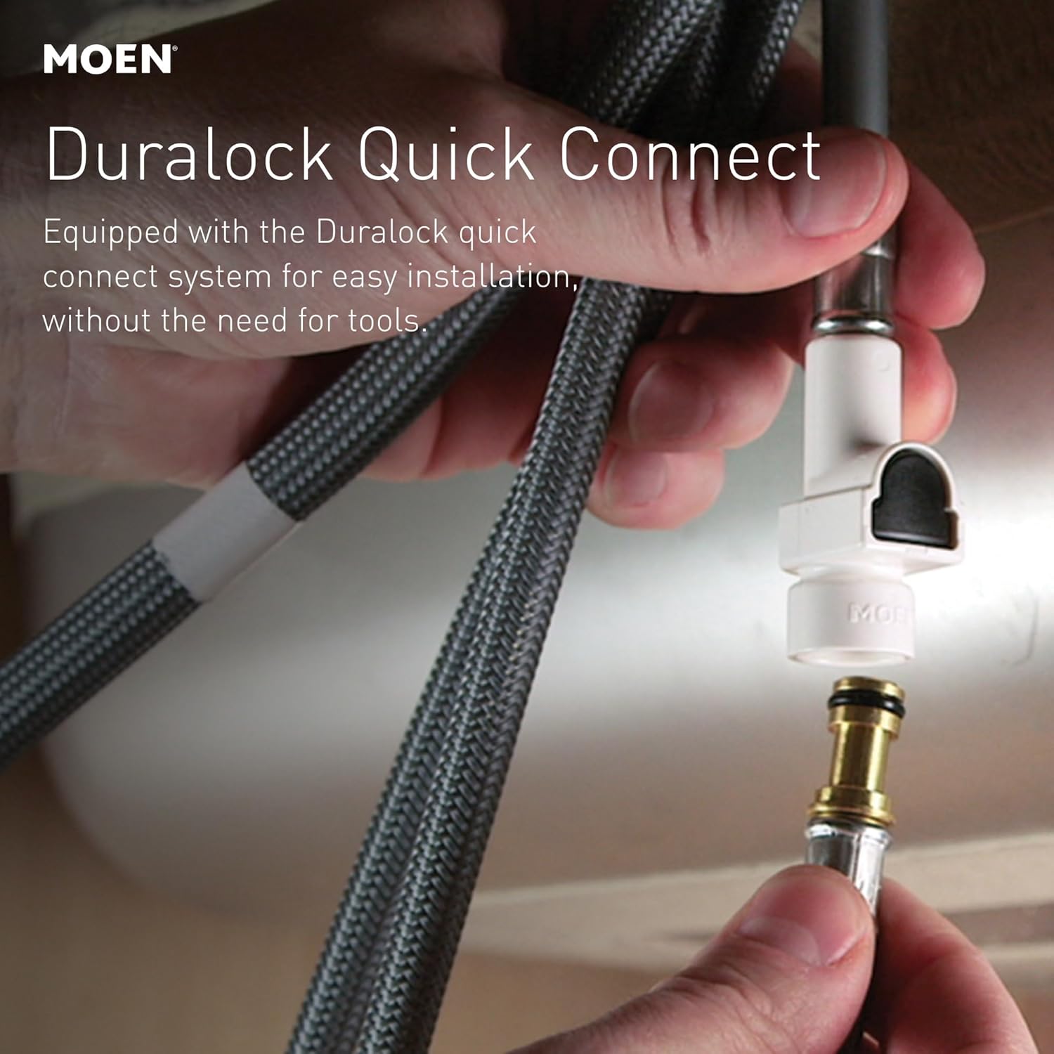 Moen Essie Matte Black MotionSense Wave One-Handle Touchless Kitchen Faucet with Pulldown Sprayer and Soap Dispenser, 87014EWBL - Image 8